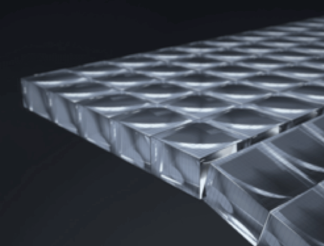 numerous modules align on the digital PET detector